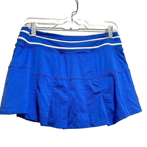 Nike Dri-Fit Essential Victory Tennis Women's Athletic Mini Skort Medium in Blue - Picture 2 of 6